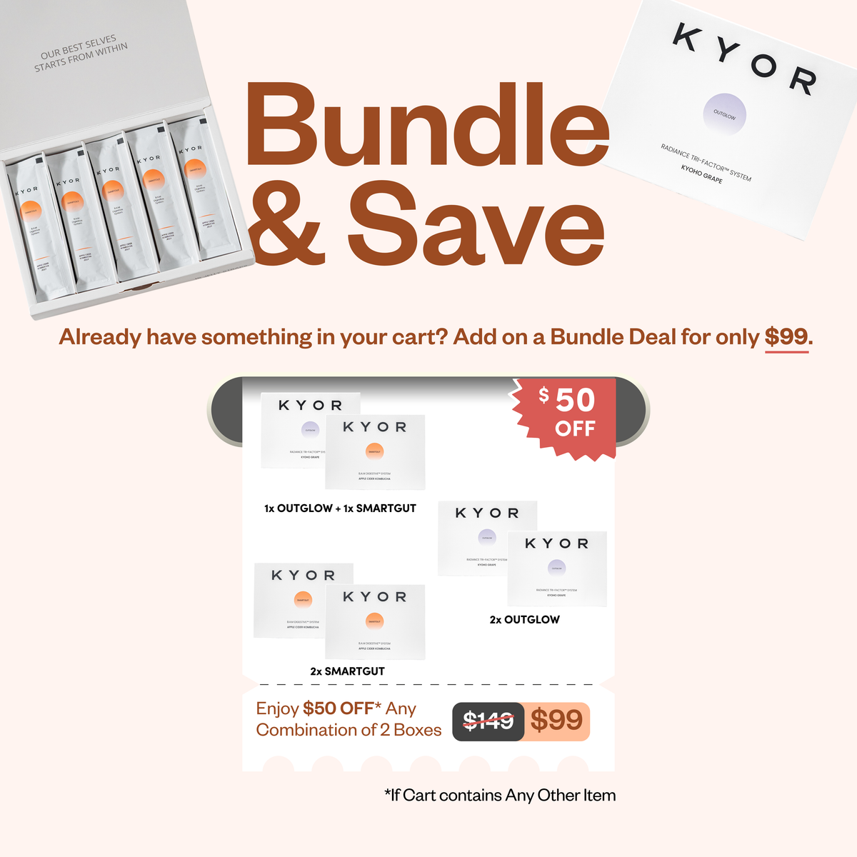 9.9 Special - 2x SMARTGUT for $99